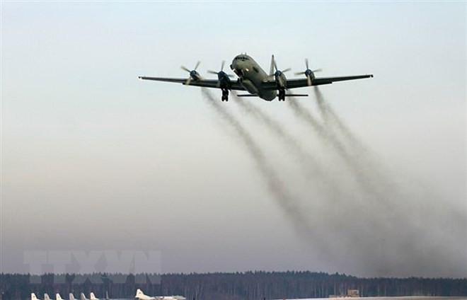 THẾ GIỚI 24H: Tên lửa Syria nhắm vào máy bay Israel Máy bay Il-20 của Nga. (Nguồn: TASS/TTXVN)