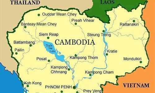 Campuchia bác bỏ tin về căn cứ hải quân Trung Quốc Tỉnh Koh Kong nhìn ra vịnh Thái Lan. Ảnh: http://topsvietnam.com