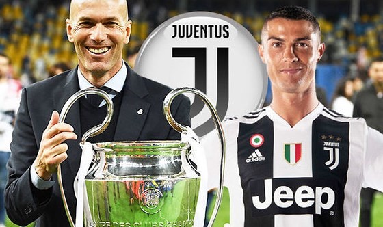 Sau Ronaldo, Juventus tiếp tục gây sốc với HLV Zidane Zinedine Zidane về Juventus cùng Ronaldo?
