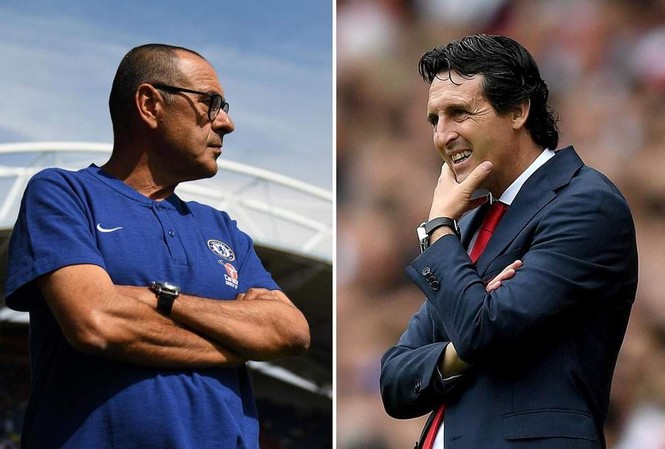 Lịch thi đấu Ngoại hạng Anh 18/8: Chelsea đại chiến Arsenal HLV Sarri và Emery sẽ tạo ra cuộc so tài rất thú vị