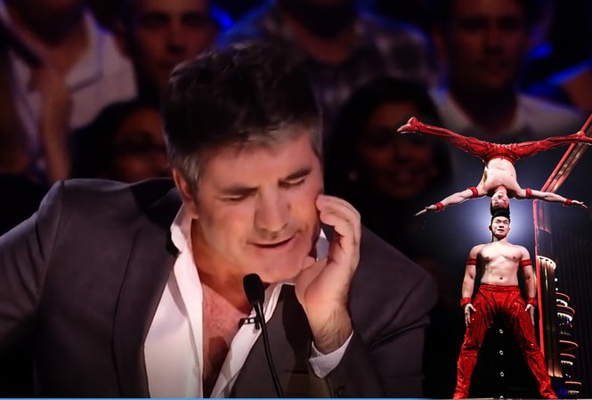 Giám khảo khó tính nhất Simon Cowell nói về tiết mục của Cơ - Nghiệp Quốc Cơ-Quốc Nghiệp khiến giám khảo khó tính Simon suýt ngất