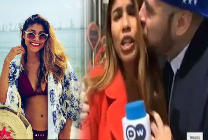 Nhan sắc và đời tư bí ẩn của phóng viên bị sàm sỡ khi dẫn World Cup Nhan sắc nóng bỏng và đời tư bí ẩn của nữ phóng viên bị sàm sỡ tại WC
