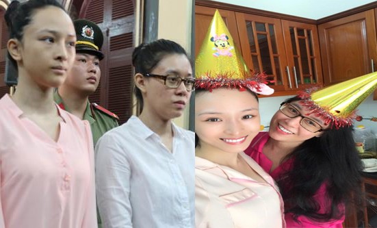 HH Phương Nga vui vẻ cùng tri kỷ đón tuổi mới dù bị phục hồi điều tra Mặc việc sắp trở lại tù, Phương Nga hạnh phúc đón sinh nhật bên tri kỉ