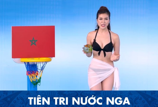 Khán giả nói gì về việc MC mặc bikini dẫn World Cup? Khán giả nói gì về việc MC mặc bikini lên sóng truyền hình