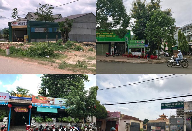 Ðất công cho thuê, bán tràn lan Hàng loạt khu đất công sở bị tự ý sang nhượng, xây quán, cho thuê. Ảnh: C.H