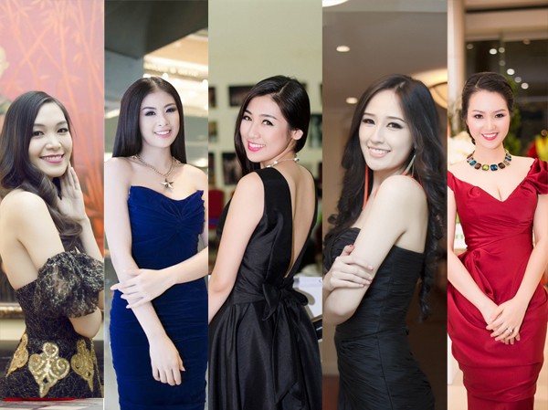Các Hoa hậu, Á hậu chúc mừng 60 năm báo Tiền Phong Các Hoa hậu, Á hậu chúc mừng 60 năm báo Tiền Phong