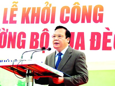 Khởi công hầm đường bộ qua Đèo Cả Khởi công hầm đường bộ qua Đèo Cả