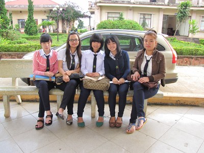 Chưa lập trường đã tuyển sinh HS chưa được thừa nhận của trường Hoàng Diệu - ASEAN Ảnh: HK