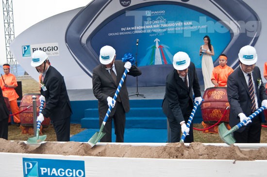 Piaggio tăng cường đầu tư tại Việt Nam Piaggio tăng cường đầu tư tại Việt Nam