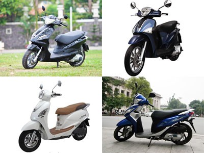 Năm xe ga phù hợp cho cô giáo Năm xe ga phù hợp cho cô giáo