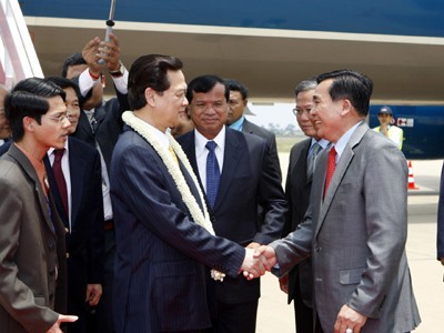 Quan hệ Việt Nam - Campuchia đang phát triển nhanh chóng Quan hệ Việt Nam - Campuchia đang phát triển nhanh chóng