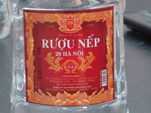 Lại có 2 người ngộ độc 'rượu Nếp 29 Hà Nội' Lại có 2 người ngộ độc 'rượu Nếp 29 Hà Nội'