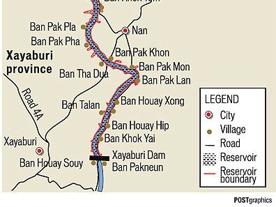 Lào bắt đầu xây đập Xayaburi từ 5 tháng trước Lào bắt đầu xây đập Xayaburi từ 5 tháng trước