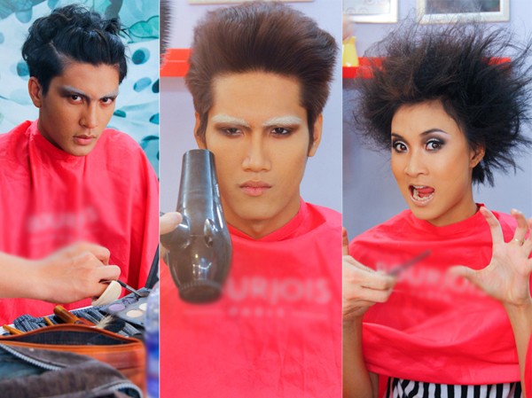 'Hết hồn' với tạo hình bóng ma của thí sinh Next Top 'Hết hồn' với tạo hình bóng ma của thí sinh Next Top