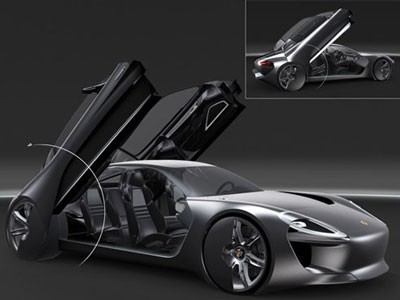 Porsche 929 Concept với công nghệ độc đáo Porsche 929 Concept với công nghệ độc đáo