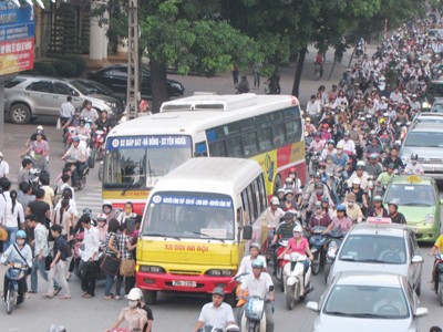 Thủ phạm gây tắc đường ở thủ đô Thủ phạm gây tắc đường ở thủ đô