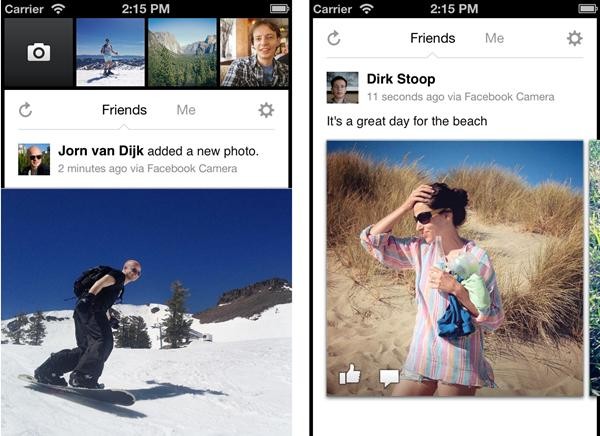 Facebook ra mắt ứng dụng Camera mới Facebook ra mắt ứng dụng Camera mới