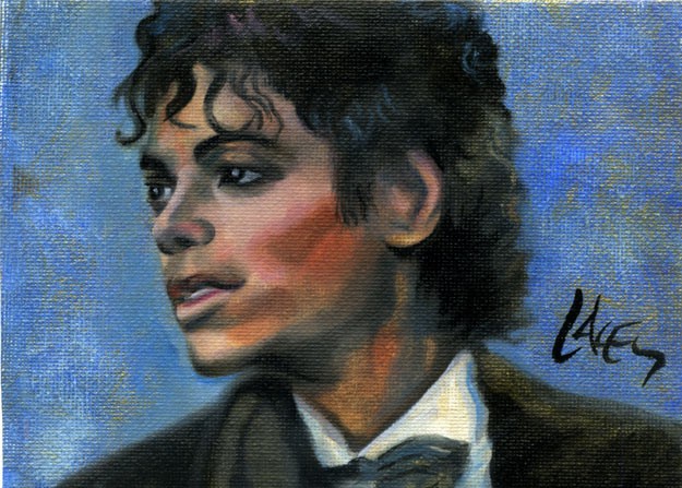 Ngắm Michael Jackson qua tranh sơn dầu Ngắm Michael Jackson qua tranh sơn dầu