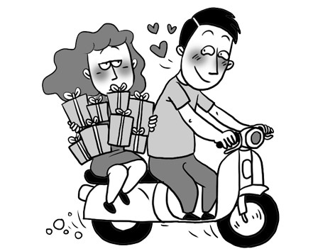 'Cô nàng vật chất' 'Cô nàng vật chất'