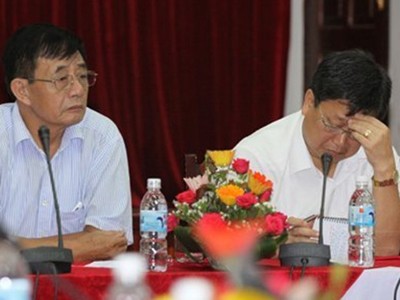Nguyên Tổng Bí thư Lê Khả Phiêu xác nhận gì cho ông Đặng Xuân Hải? Ông Đặng Xuân Hải (trái) tại một hoạt động điện ảnh năm ngoái
Ảnh: Nguyễn Hoàng