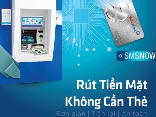 Rút tiền tại ATM không cần thẻ Rút tiền tại ATM không cần thẻ