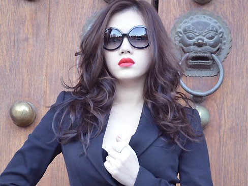 Lý Nhã Kỳ trắng bóc và bớt béo Lý Nhã Kỳ trắng bóc và bớt béo