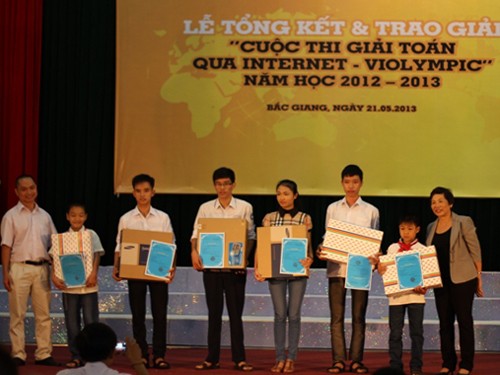 12 triệu học sinh tham dự cuộc thi ViOlympic 12 triệu học sinh tham dự cuộc thi ViOlympic