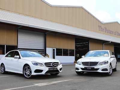 Mercedes E-Class mới lộ diện Mercedes E-Class mới lộ diện