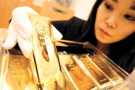 Vàng đạt mức cao nhất trong ba tuần Vàng thế giới đã trải qua một phiên giao dịch thành công.