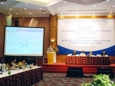 Có thể hợp đồng lao động bằng lời nói Tại Hội nghị giới thiệu Bộ Luật Lao động ngày 24-9