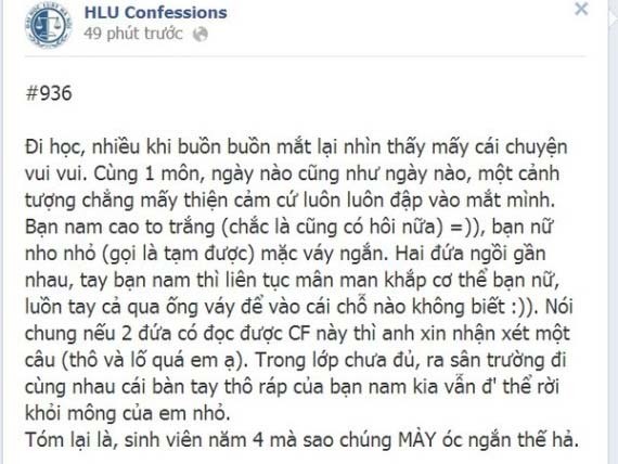 Những 'tự thú' xôn xao cộng đồng mạng Những 'tự thú' xôn xao cộng đồng mạng