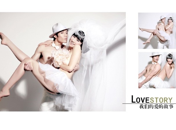 'Mốt' chụp ảnh cưới nude của 8X Trung Quốc 'Mốt' chụp ảnh cưới nude của 8X Trung Quốc