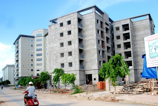 Nhà ở xã hội: Ai được mua? Khu nhà ở xã hội dành cho người có thu nhập thấp ở Việt Hưng, Long Biên (Hà Nội). Ảnh: Minh Phương