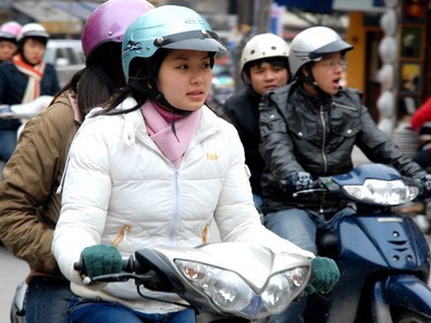 Không khí lạnh tăng cường miền Bắc mưa, rét Không khí lạnh tăng cường miền Bắc mưa, rét