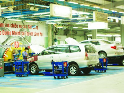 Toyota Việt Nam xin lỗi khách hàng Hàng chục nghìn xe Toyota sẽ được triệu hồi tới đây Ảnh: Minh Đức