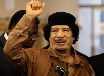Ông Gaddafi thề “chết hoặc chiến thắng” Ông Gaddafi thề “chết hoặc chiến thắng”