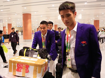 U23 Việt Nam chê đồ ăn Myanmar U23 Việt Nam chê đồ ăn Myanmar