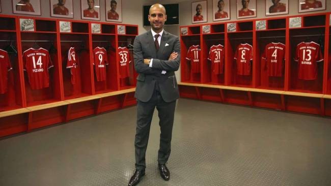 Pep lặng lẽ ngày ra mắt Bayern Pep lặng lẽ ngày ra mắt Bayern