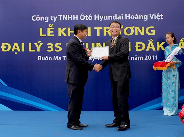 Hyundai tiến vào thị trường Tây Nguyên Hyundai tiến vào thị trường Tây Nguyên