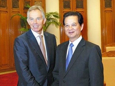 Thủ tướng Nguyễn Tấn Dũng tiếp cựu Thủ tướng Anh Tony Blair Thủ tướng Nguyễn Tấn Dũng tiếp cựu Thủ tướng Anh Tony Blair