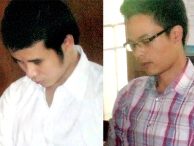 Giả phóng viên dọa nhà trường, đòi 15 triệu đồng Hai đối tượng Cường và Cương