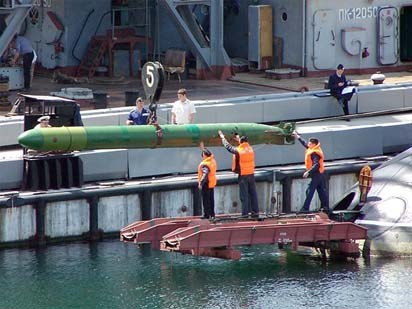 Lạnh gáy với kho ngư lôi 'khủng' của Nga Lạnh gáy với kho ngư lôi 'khủng' của Nga