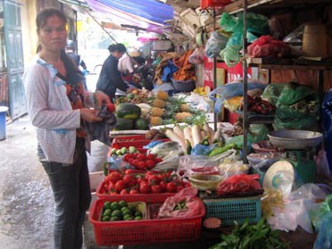 Rau an toàn 'mất hút' tại các chợ dân sinh Rau an toàn 'mất hút' tại các chợ dân sinh