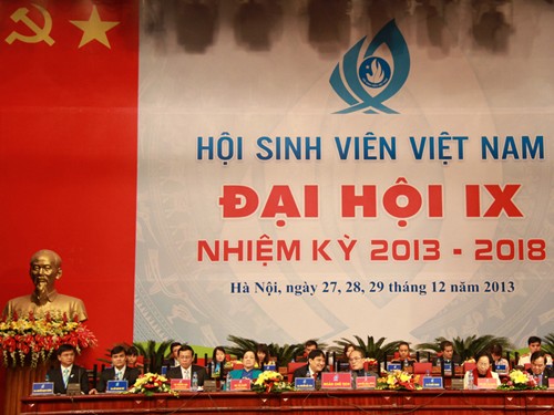 Khai mạc Đại hội Hội Sinh viên Việt Nam lần thứ IX Khai mạc Đại hội Hội Sinh viên Việt Nam lần thứ IX
