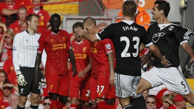 Liverpool thua sốc trên sân nhà Anfield Liverpool thua sốc trên sân nhà Anfield