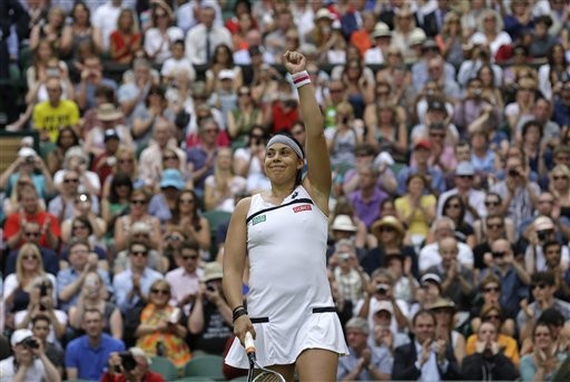 Bartoli lần thứ hai vào chung kết Wimbledon Bartoli lần thứ hai vào chung kết Wimbledon