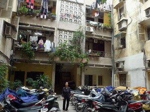 Hà Nội: Chung cư cũ nội thành giá cao, hút khách Hà Nội: Chung cư cũ nội thành giá cao, hút khách