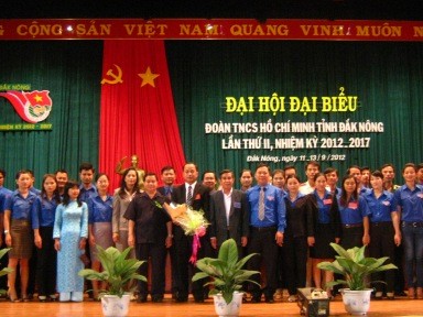 Anh Y Quang tái đắc cử Bí thư Tỉnh đoàn Đắk Nông Anh Y Quang tái đắc cử Bí thư Tỉnh đoàn Đắk Nông