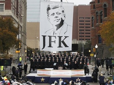 Mỹ tưởng niệm 50 năm ngày cố Tổng thống John Kennedy bị ám sát Mỹ tưởng niệm 50 năm ngày cố Tổng thống John Kennedy bị ám sát