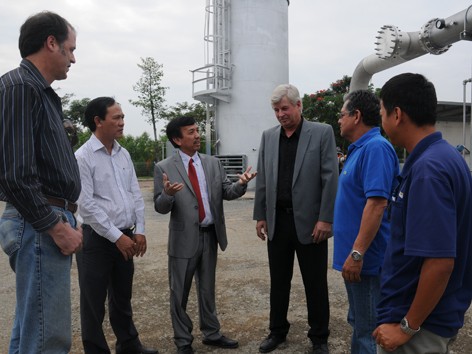 Tận thấy công nghệ ở Khu liên hợp xử lý chất thải rắn Đa Phước Tận thấy công nghệ ở Khu liên hợp xử lý chất thải rắn Đa Phước